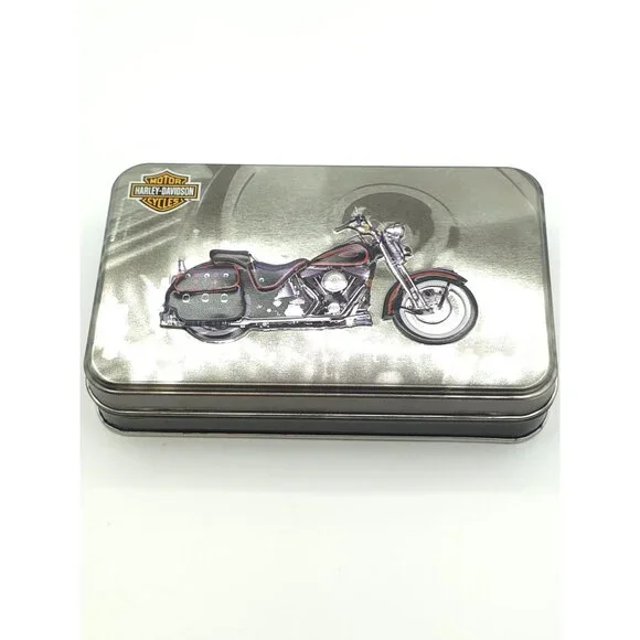 Harley-Davidson Playing Cards New-Sealed Set With Collectible Tin - "An American - Picture 5 of 5
